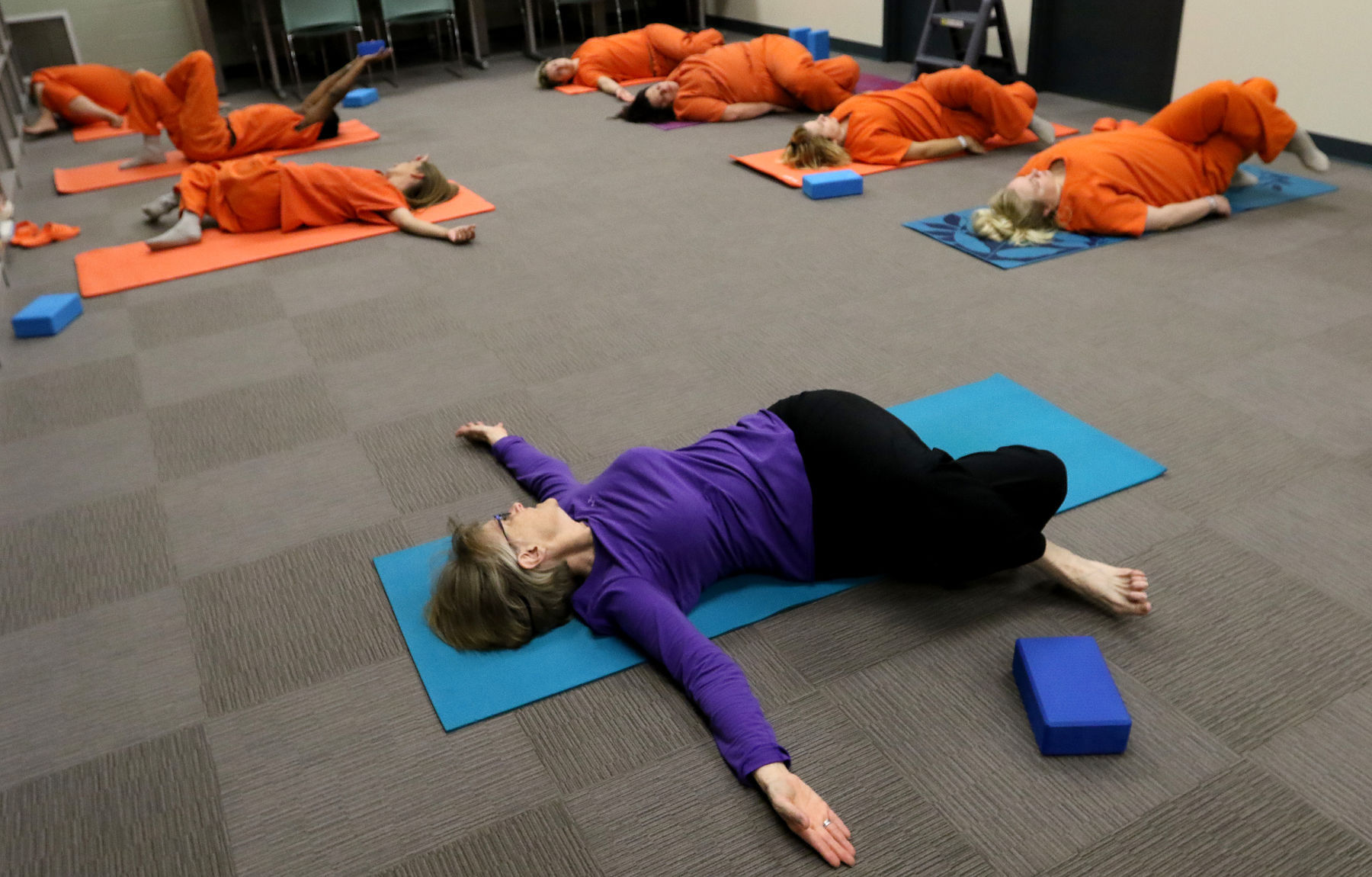 Scott County Jail yoga